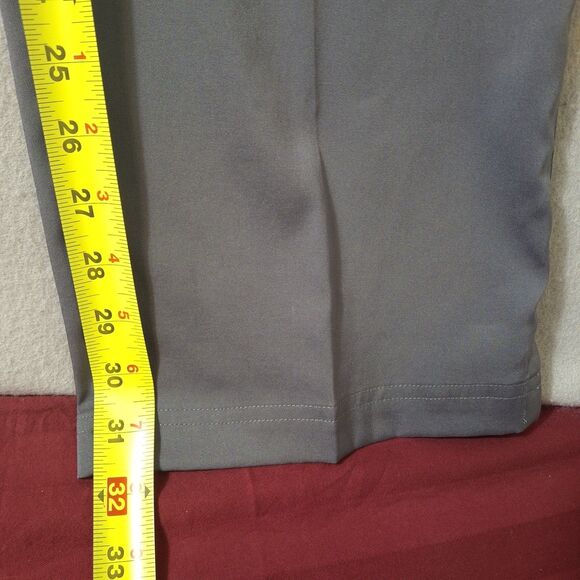 Nike Victory Golf Pants Mens 34x32 Gray Straight Leg Performance Dri Fit Chino - Picture 5 of 12